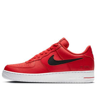 Nike Air Force 1 '07 LV8 'Cut Out Swoosh - University Red' CZ7377-600