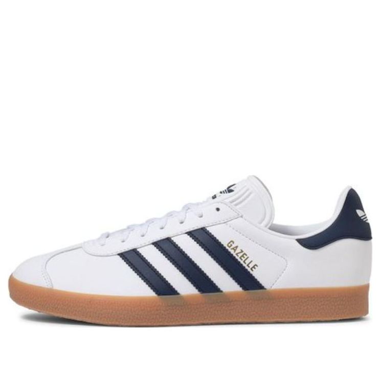 adidas Gazelle Shoes 'White Navy Gum' IG3507