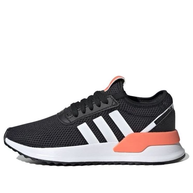 (GS) adidas U_Path J 'Black Signal Coral' EG3455