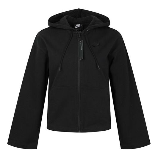 (WMNS) Nike Running Casual Sports Jacket Black CJ3753-010