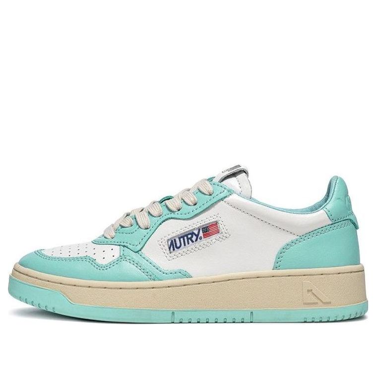 (WMNS) AUTRY Medalist Low Top Bicolor 'White Teal' AULW-WB20