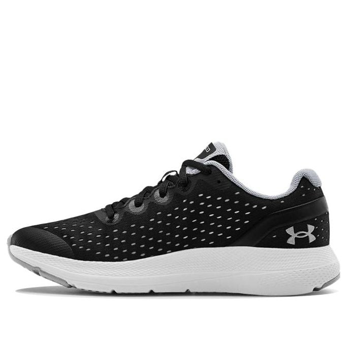 (GS) Under Armour Charged Impulse Sports Shoes Black/White 3022940-001