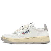 (WMNS) Autry Medalist Leather Low 'White Grey' AULW-BB50