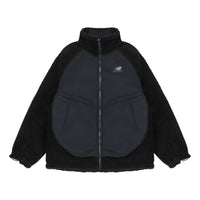 New Balance Sports Warm Reversible Jacket 'White Black' 6DC39703-BK