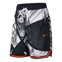 Nike Dri-Fit Cartoon Elite Basketball Shorts Men's Black CI9082-010