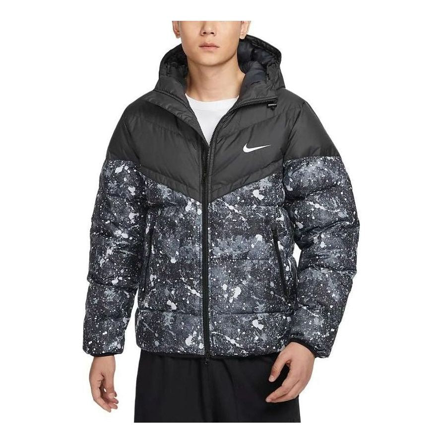 Nike Storm-FIT Windrunner Hooded Jacket 'Black White' HQ4184-010