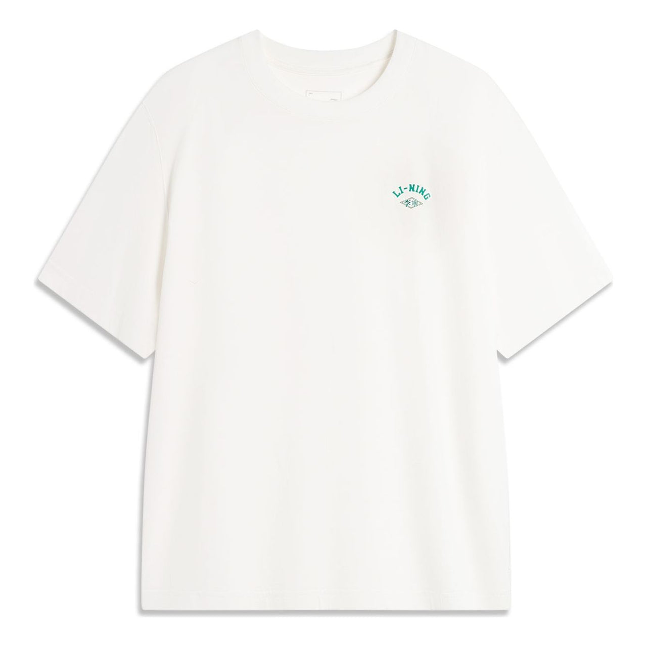 Li-Ning Small Logo T-shirt 'White' AHSU535-1