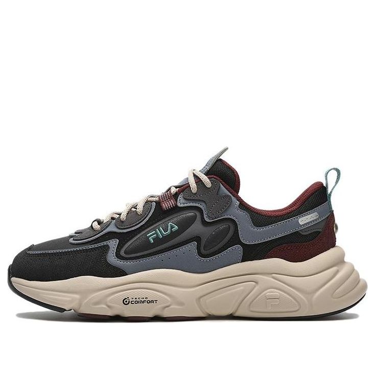 FILA Mars 1S LowTop Running Shoes 'Black Grey Red' F12M342111FBF