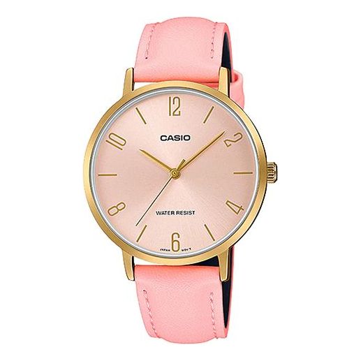 CASIO Quartz Waterproof Pink Analog LTP-VT01GL-4B