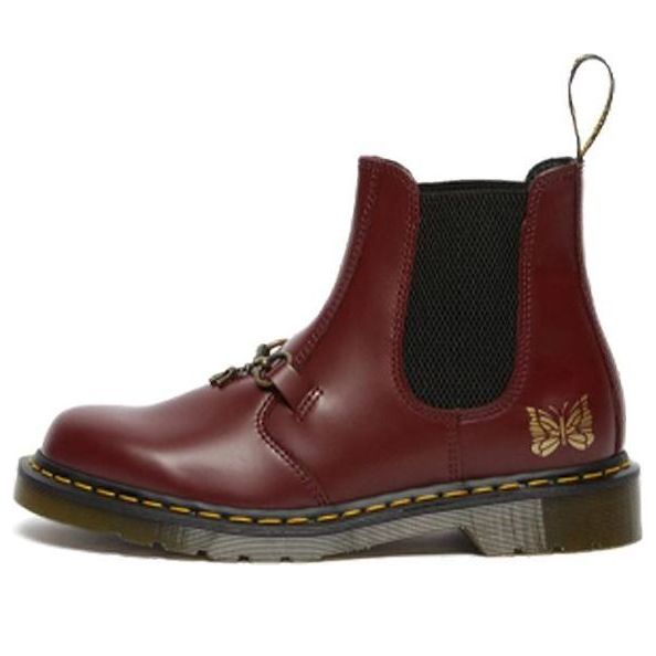 Dr.Martens 2976 Needles Snaffle Chelsea Boots 'Cherry Red' 26908600