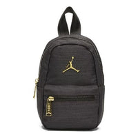 Air Jordan Airess Mini Backpack 'Black Gold' DO5971-032