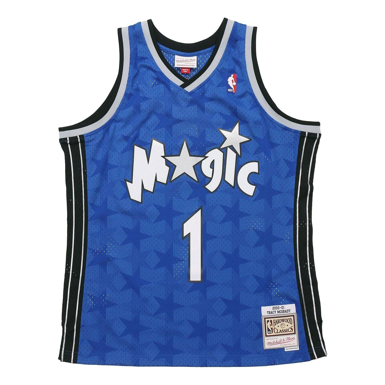 Mitchell & Ness x NBA Orlando Magic 2000-01 Swingman Jersey 'Tracy McGrady 1' SMJYGS18194-OMAROYA00TMC