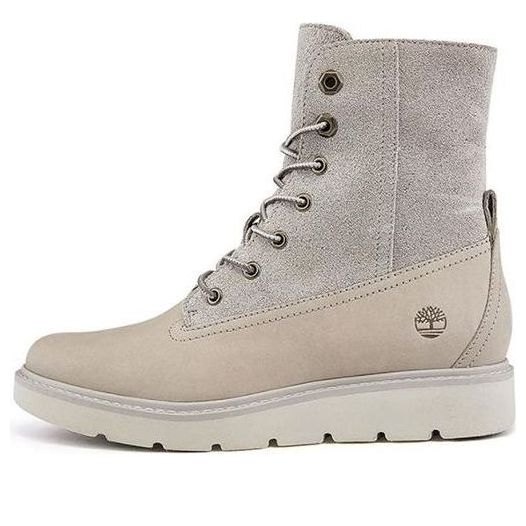 (WMNS) Timberland Auth Teddy Fleece 'Winter White Nubuck' A1S7GW