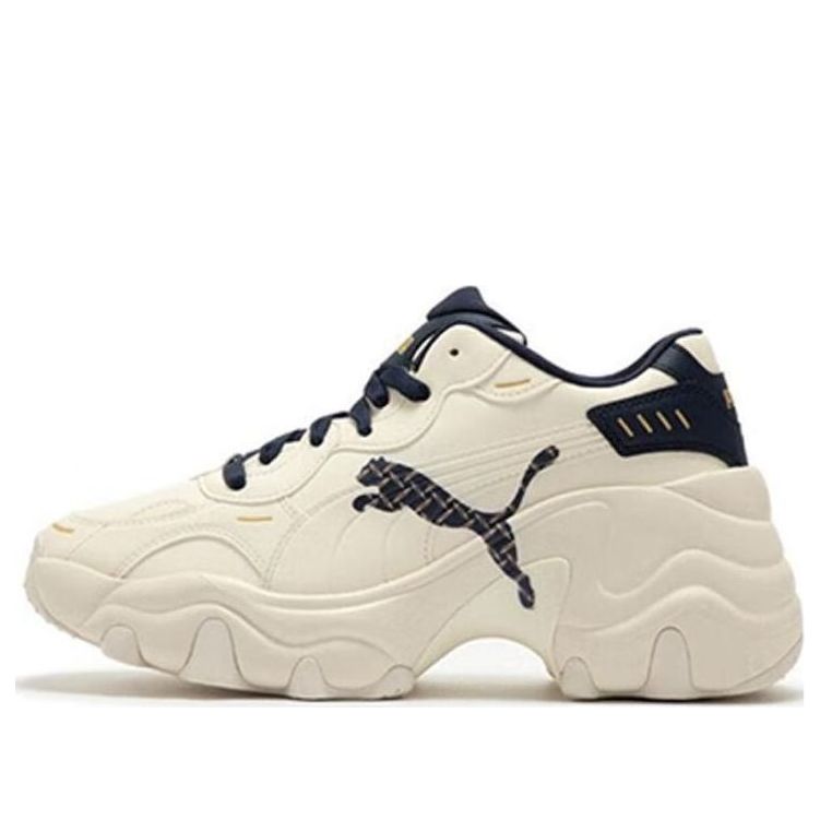 (WMNS) PUMA Pulsar Wedge 'Beige Black' 396633-01