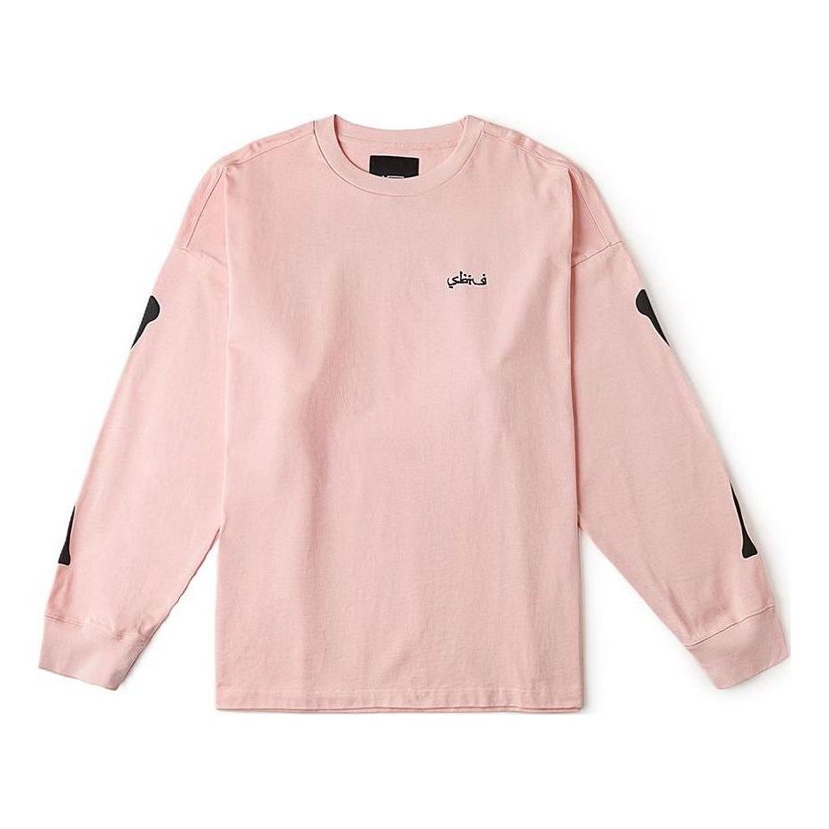 Vans Skeleton Long Sleeve T-shirt 'Pink' VN000JHGCH