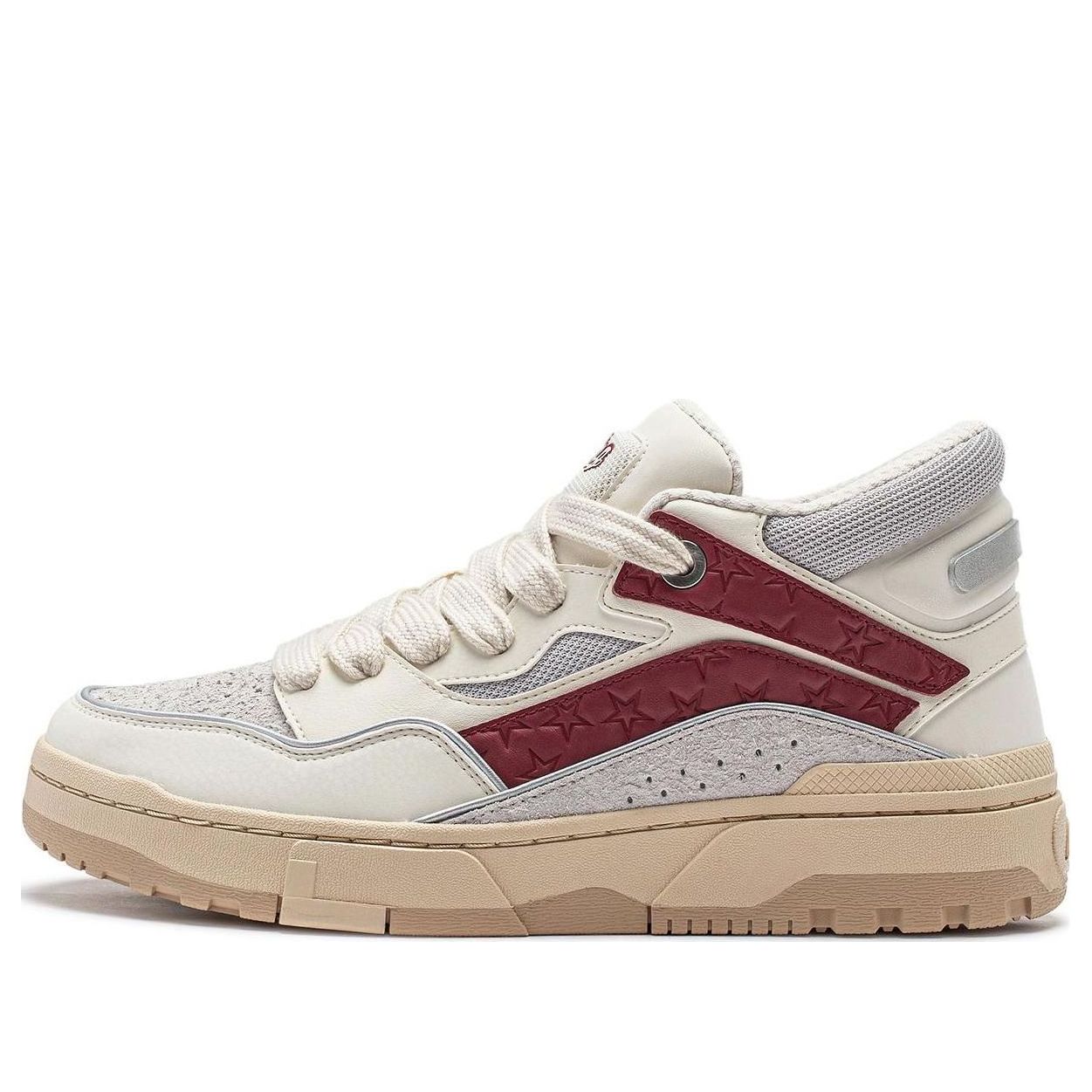 Li-Ning WeiWu Mid 'White Grey Red' AGCT497-1