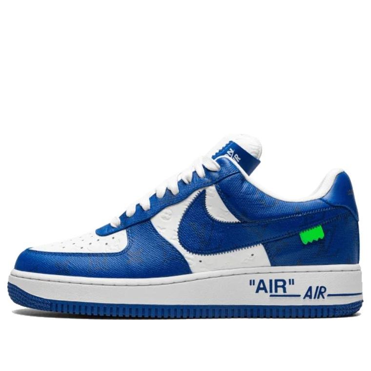 Nike x LOUIS VUITTON Air Force 1 Low by Virgil Abloh 'Blue White' 1A9VAO