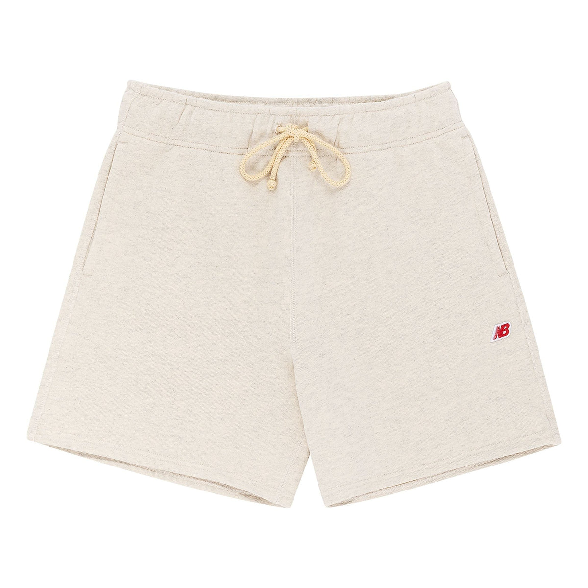 New Balance MADE in USA Core Shorts Asia Sizing 'Oatmeal Heather' MS21548-OTH