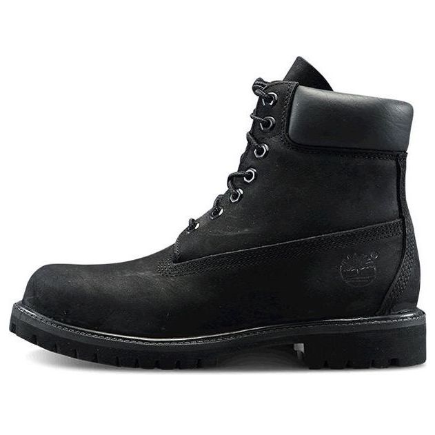 Timberland Icon 6' Premium Narrow Fit Boots 'Black Nubuck' 10073W