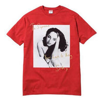 Supreme SS17 Sade Tee Red Character Printing Short Sleeve Unisex SUP-SS17-04