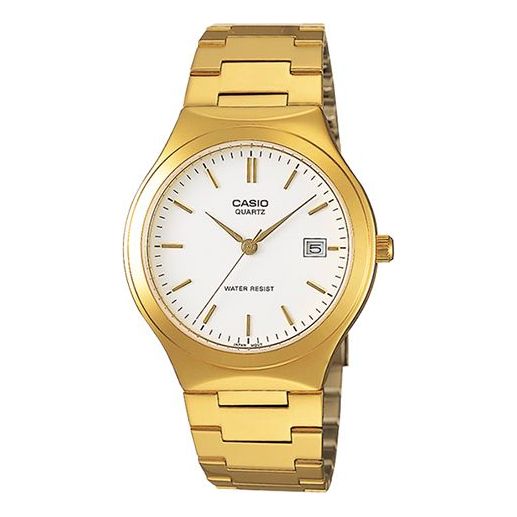 CASIO Quartz Waterproof Mens White Analog MTP-1170N-7A