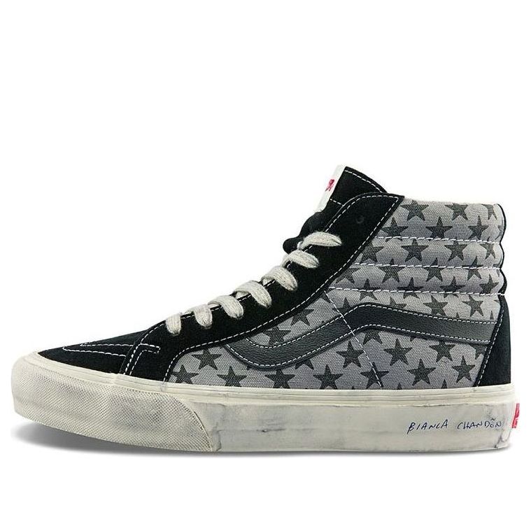 Vans x Bianca Chandn Vault SK8-Hi Reissue VLT LX 'Black Gray' VN0A4BVH82Q