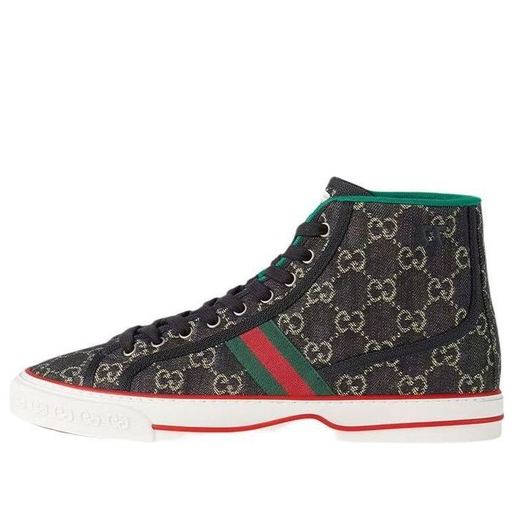 Gucci Tennis 1977 High 'Black Mini GG' 625807-UN310-1290