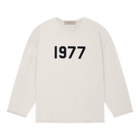 Fear of God Essentials SS22 1977 Raw Edge Sweater 'Wheat' FOG-SS22-121
