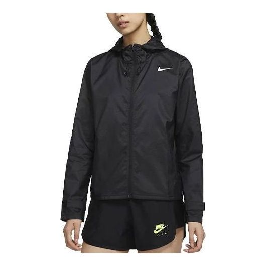 (WMNS) Nike Essential Jacket 'Black' CU3217-010