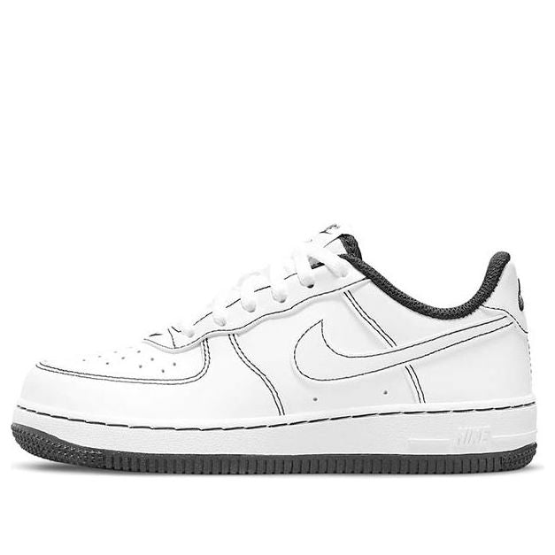 (PS) Nike Force 1 'Contrast Stitch - White Black' DC9672-104