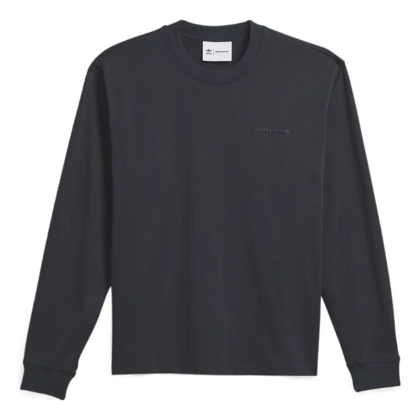 adidas x Pharrell Long Sleeve Tee 'Dark Grey' HN3437