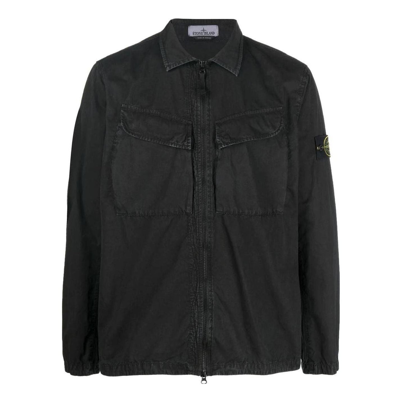 STONE ISLAND Overshirt 'Black' 7715101WN-V0129