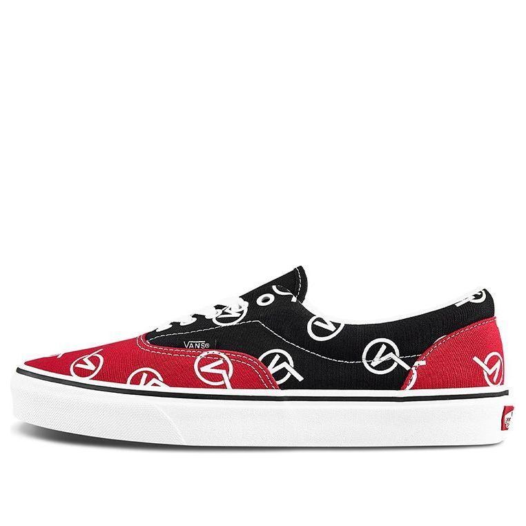 Vans Classic Slip-On Vlogo 'Black Red' VN0A4BV417B