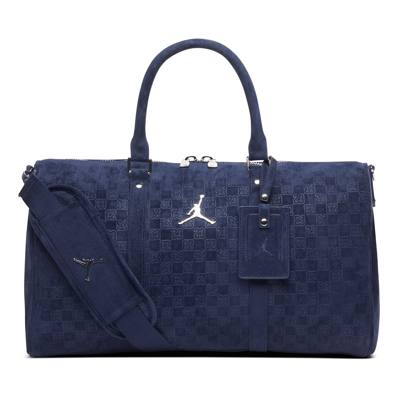 Jordan Suede Monogram Duffel 25L 'Midnight Navy' IQ5742-410