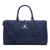 Jordan Suede Monogram Duffel 25L 'Midnight Navy' IQ5742-410