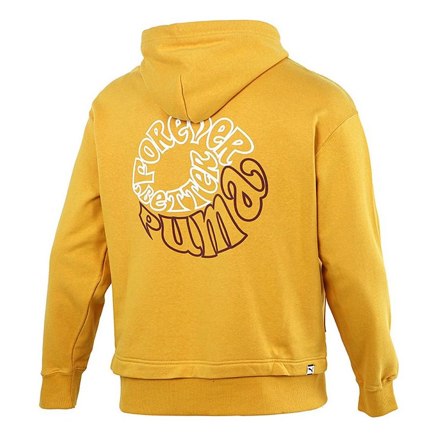 PUMA Back Logo Printing Sports Yellow 533038-37