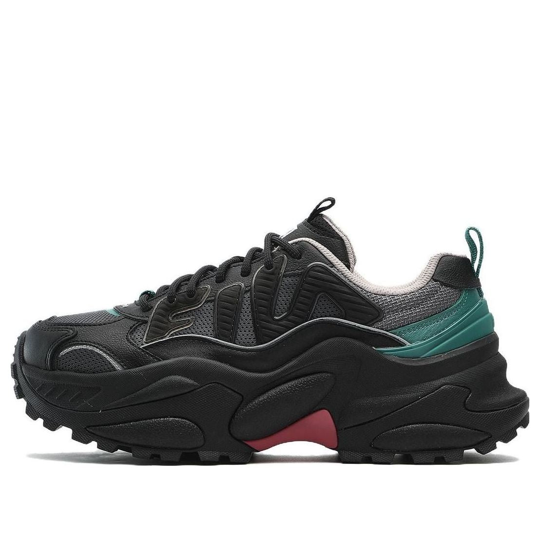(WMNS) FILA Core CELLA Shoes 'Black Green' F12W331109FCB