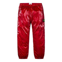 Supreme SS19 x Stone Island New Silk Light Pant Red SUP-SS19-436
