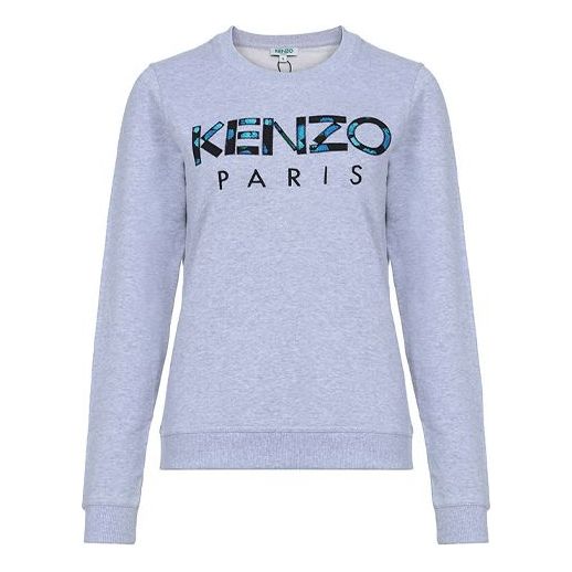 KENZO Letter Printing Sweatshirt Grey F96-2SW707-962-93