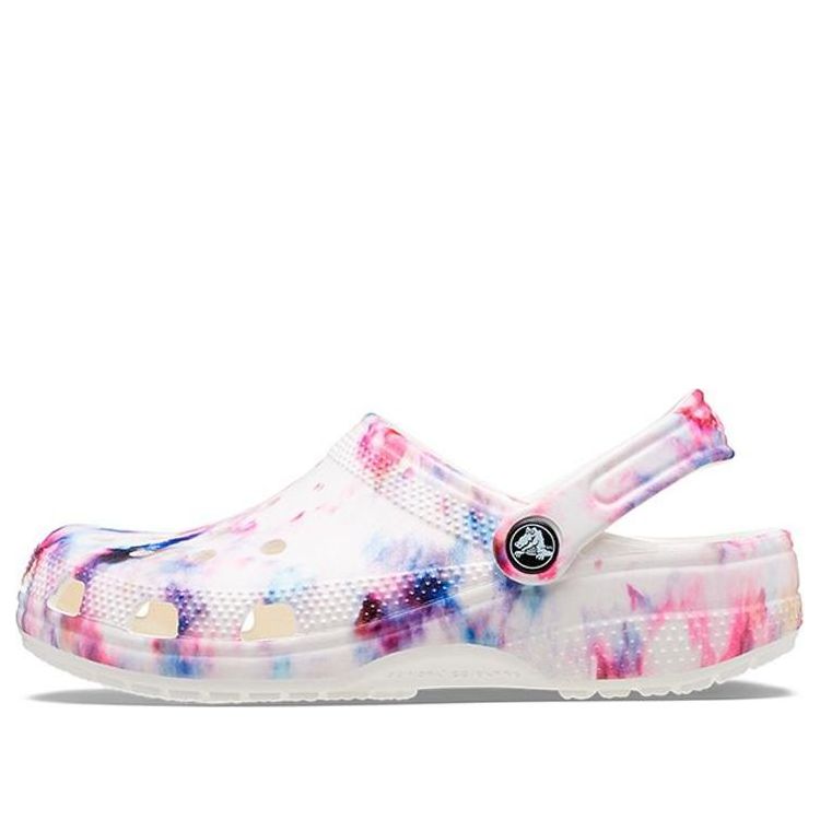 (WMNS) Crocs Classic Tie Dye Graphic Clog 'Garnet & Multi' 205453-6TS