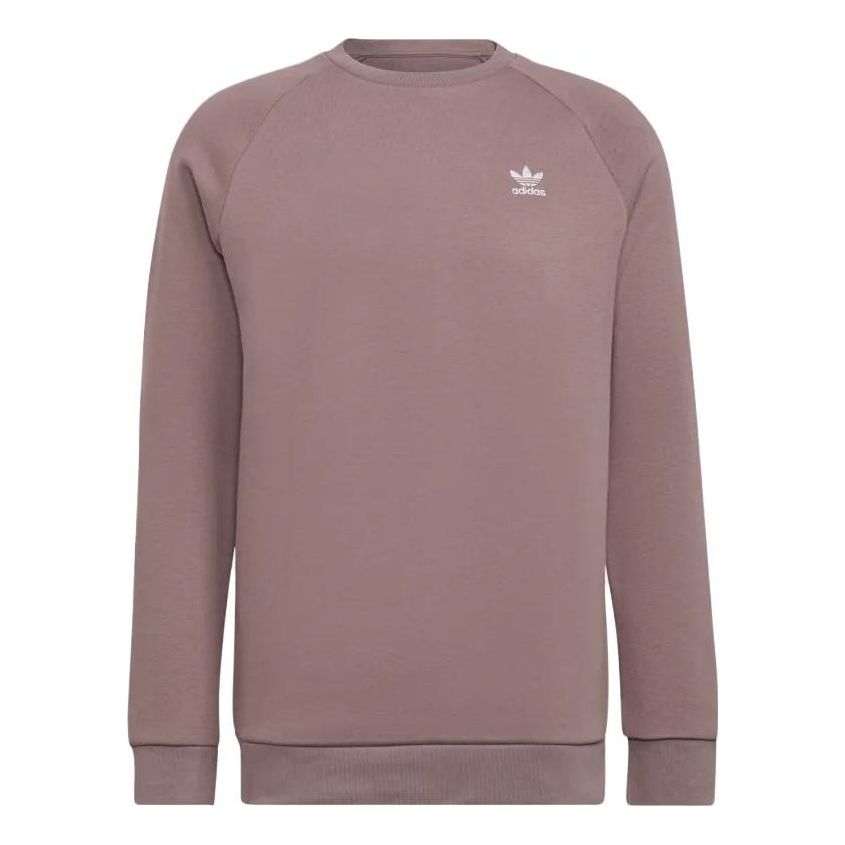 adidas Adicolor Trefoil Crewneck Sweatshirt 'Purple Mauve' HJ7991