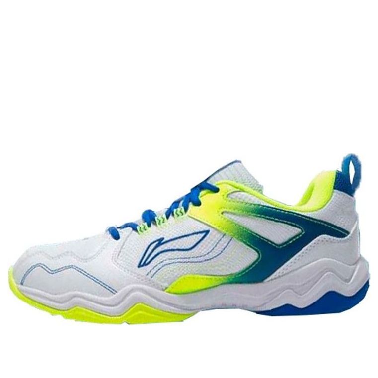 Li-Ning Sound Wave 3 'White Blue Neon Yellow' AYTS036-1
