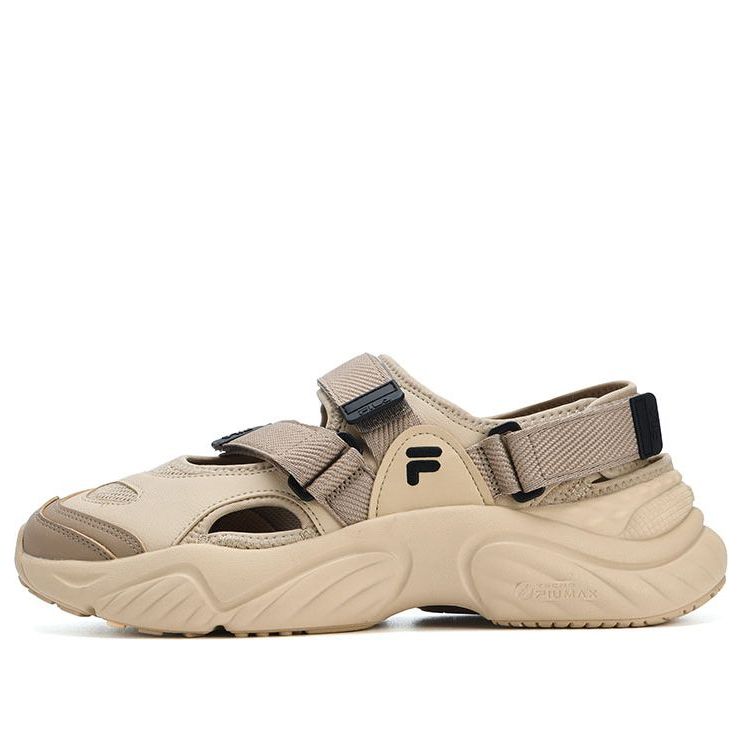 FILA FUSION Conch Sandals ''Beige Black' T12M321401FMA