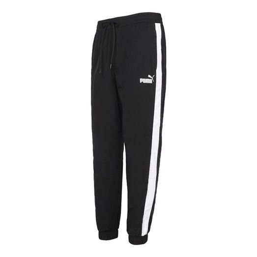 PUMA Contrast Tricot Pants 'Black White' 532560-01