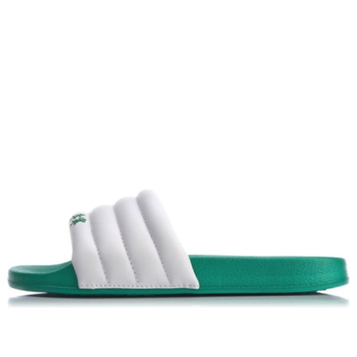 Li-Ning SS20 Bubble Slide Sandals White/Green ABTQ004-4