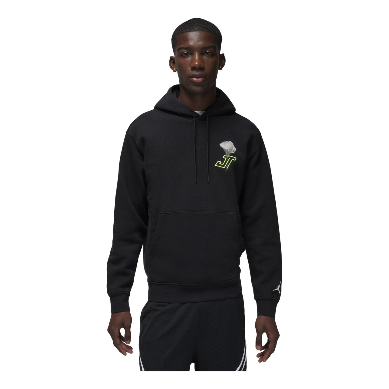 Air Jordan Tatum Fleece Graphic Hoodie Asia Sizing 'Black' HF1175-010