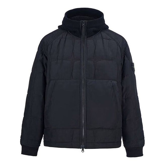 STONE ISLAND Hoody Zip-Up Jacket 'Black' 771543433-V0029