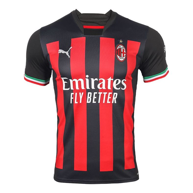 PUMA Logo SW 22-23 AC Jersey 'Red' 76582401