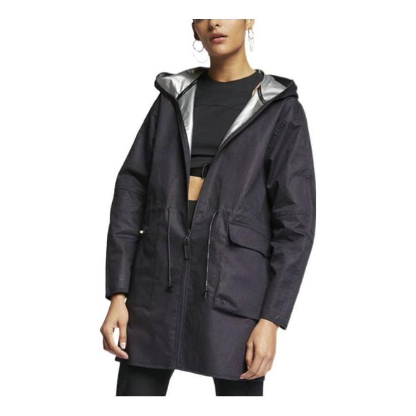 (WMNS) AS W Nike Sportswear TCH PCK JKT Jacket WVN OIL GREY AR2844-080