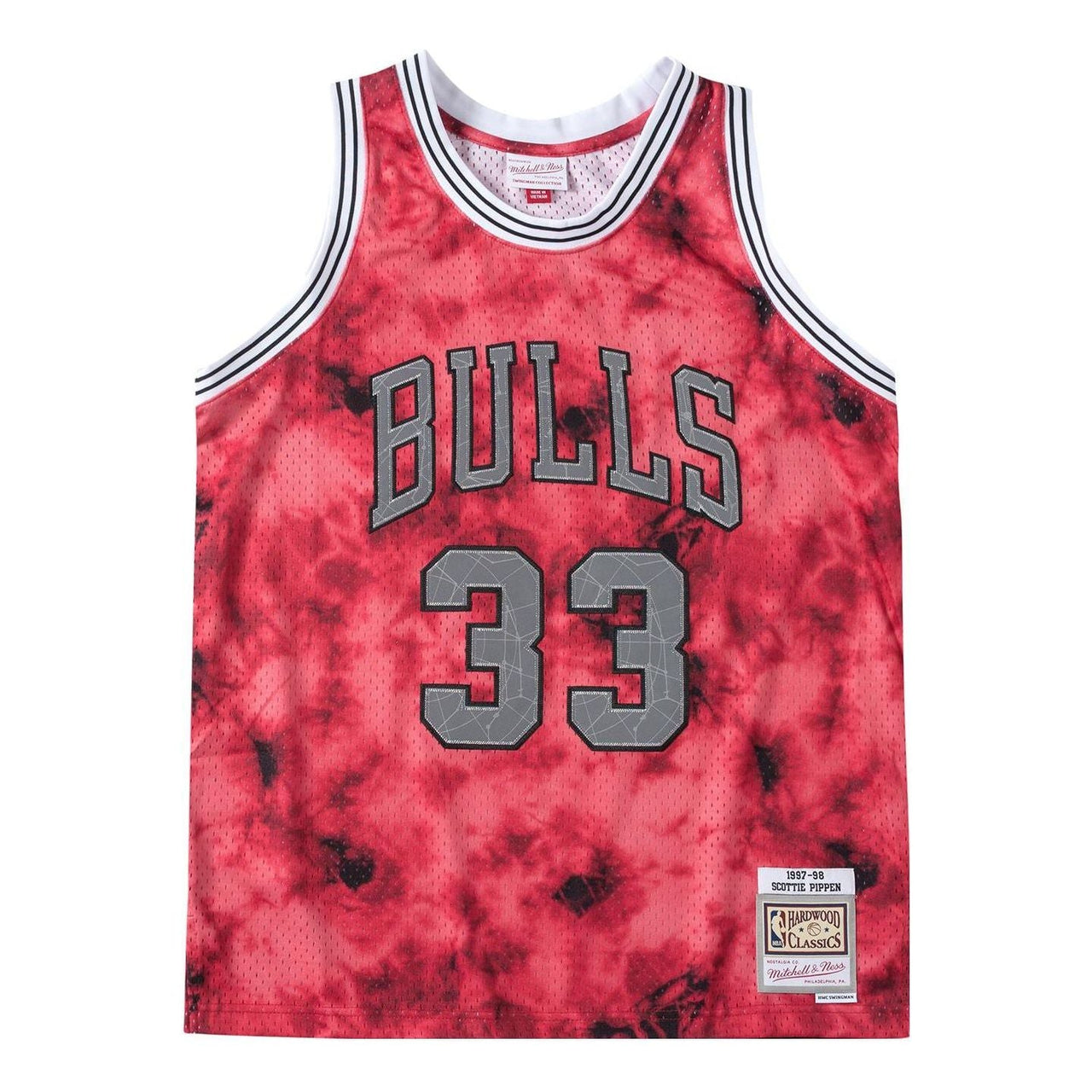 Mitchell &amp; Ness NBA SW 97-98 33 SMJYKM19053-CBURED197SPI